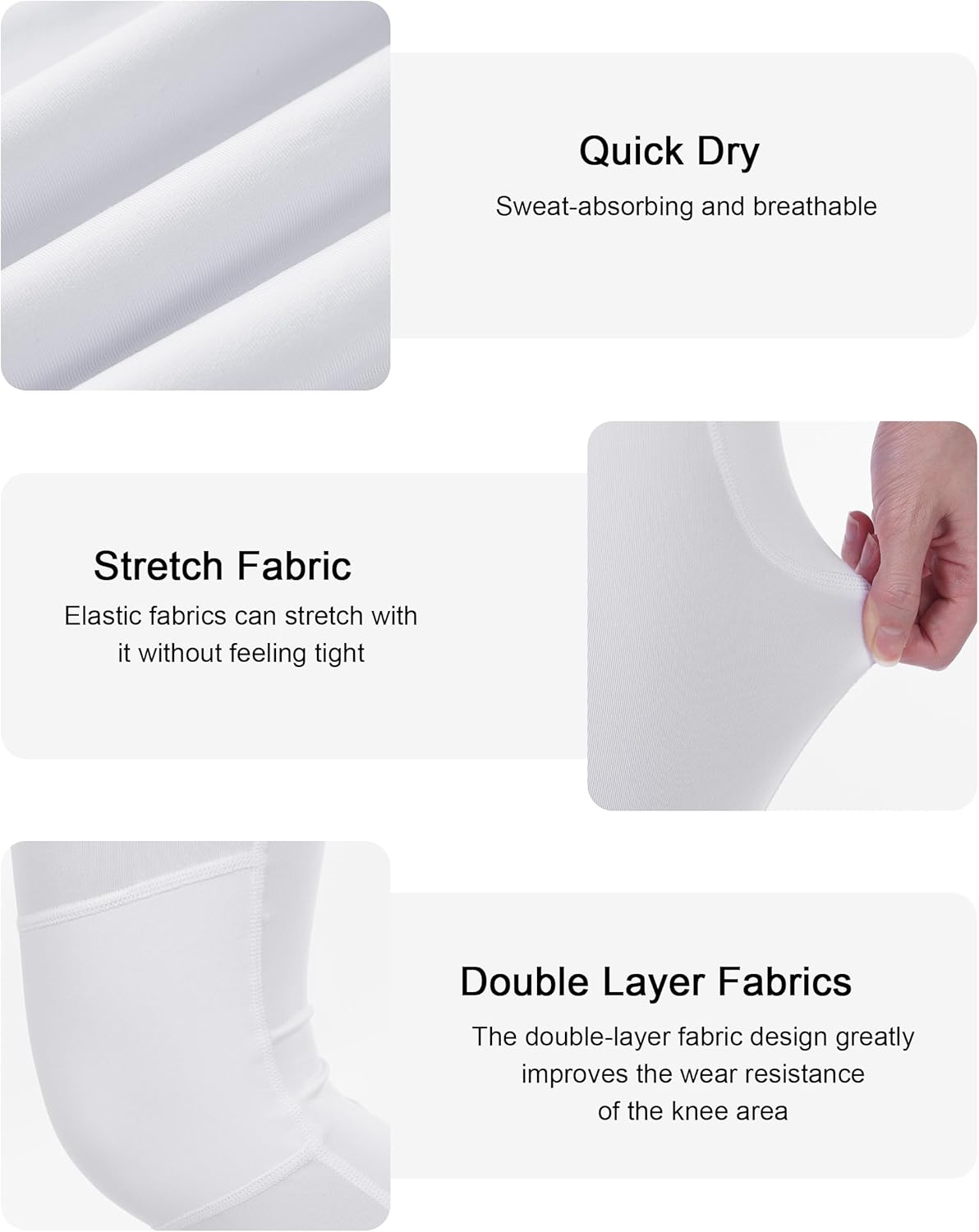 Roadbox Boys Compression Leggings,Youth Athletic Pants Capris Tights,Kids Sports Base Layer Basketball Running - Image 5