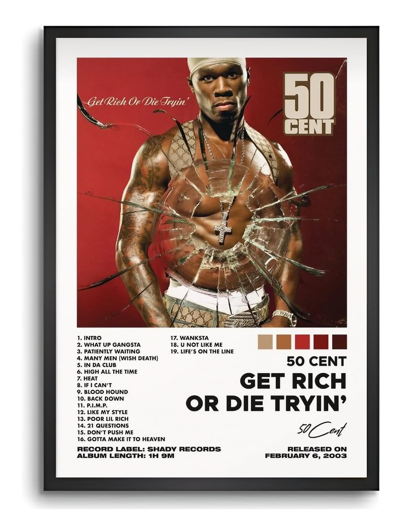 Vyopix 50 Cent Get Rich Or Die Tryin Album Cover | Desertcart Seychelles