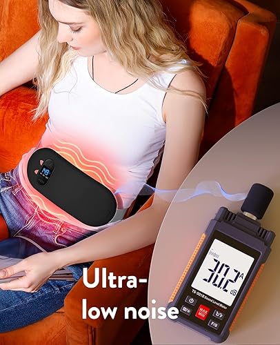 Miniatura 6 de FSA HSA Almohadilla térmica elegible, almohadilla térmica menstrual inalámbrica portátil con 6 niveles de calor y 6 modos de masaje, almohadilla