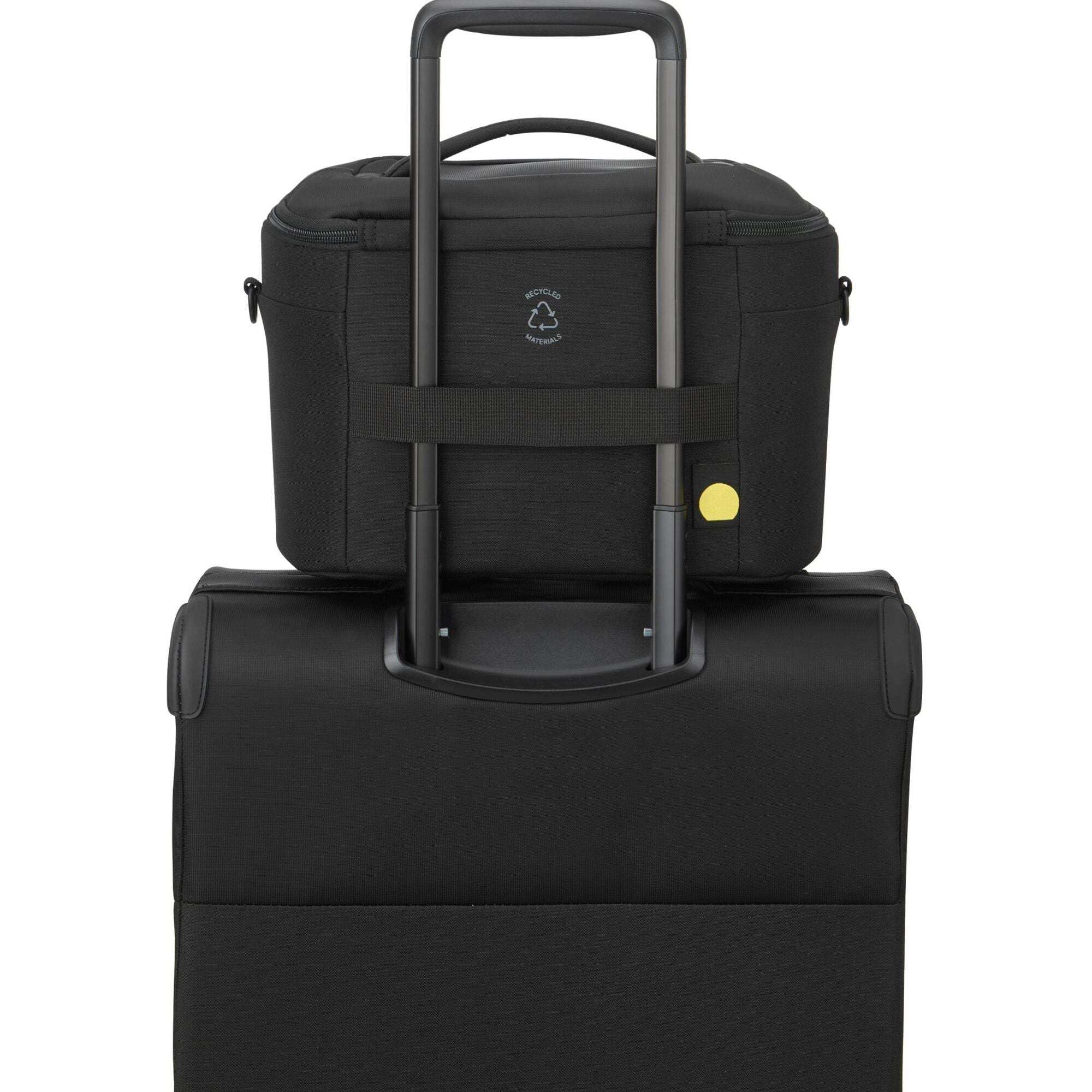 DELSEY PARIS - BROCHANT 3 - Beauty-Case Souple 23 cm x 31 cm x 20 cm cm - 15 L - XS - Noir Profond