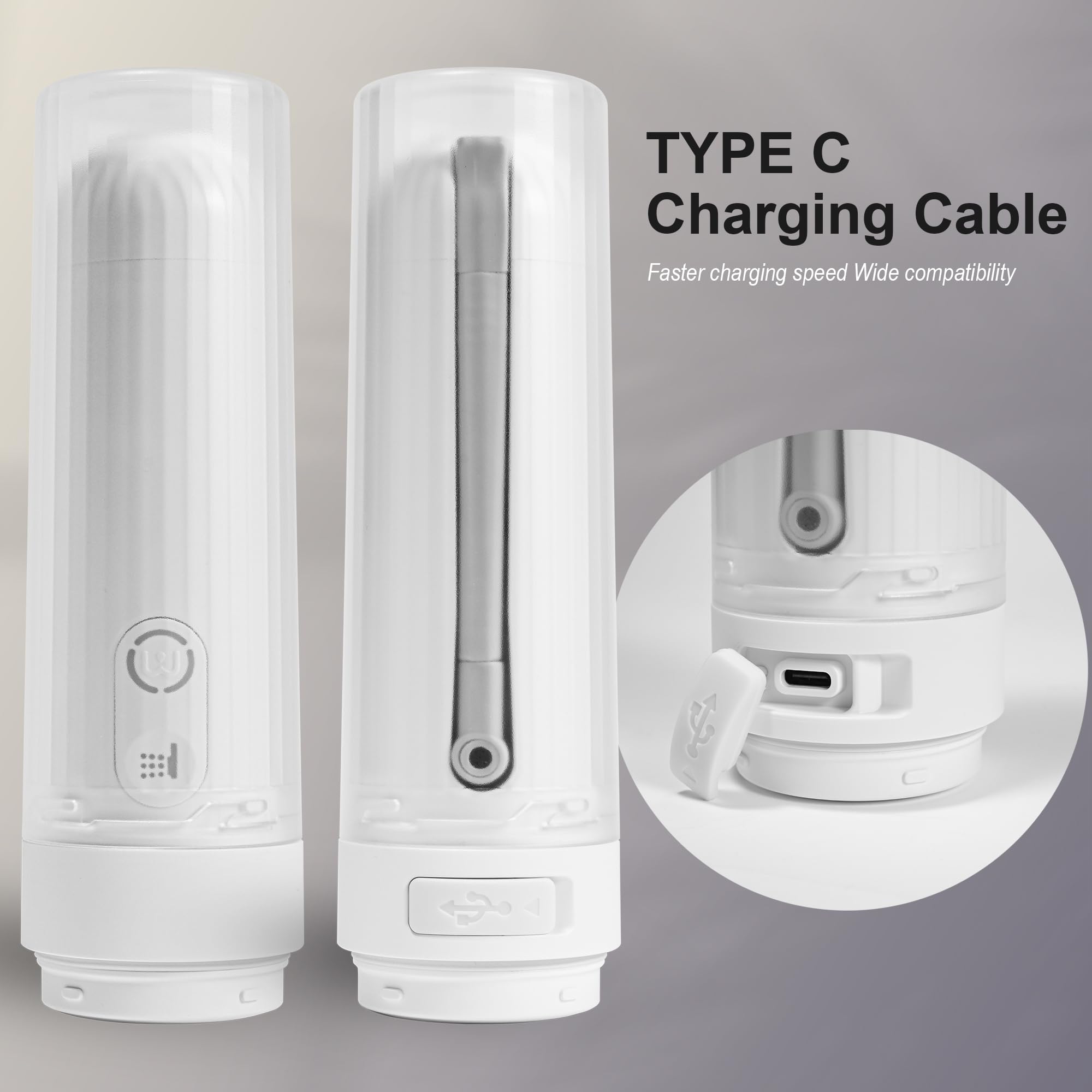 Travel Portable Bidet USB-C Rechargeable Handheld Travel Bidet Sprayer with 3 Wash Modes for Personal Hygiene Bed-Ridden Postpartum — view 5