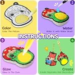Zefy 3D Kit d'art pour les enfants, 20 Pcs Peinture par numéro Craft Aqua Animal Puffs. DIY Couleur & Activité gonflée pour anniversaire Noël Valentins Cadeaux