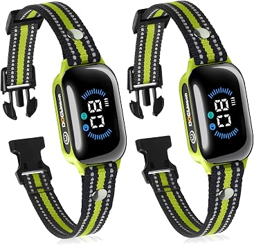 Replacement Receiver for No Shock Vibrating Dog Collar Only for PD 512V Remote Dog Training Collar System, 2-Pack Collar Receiver Units Set