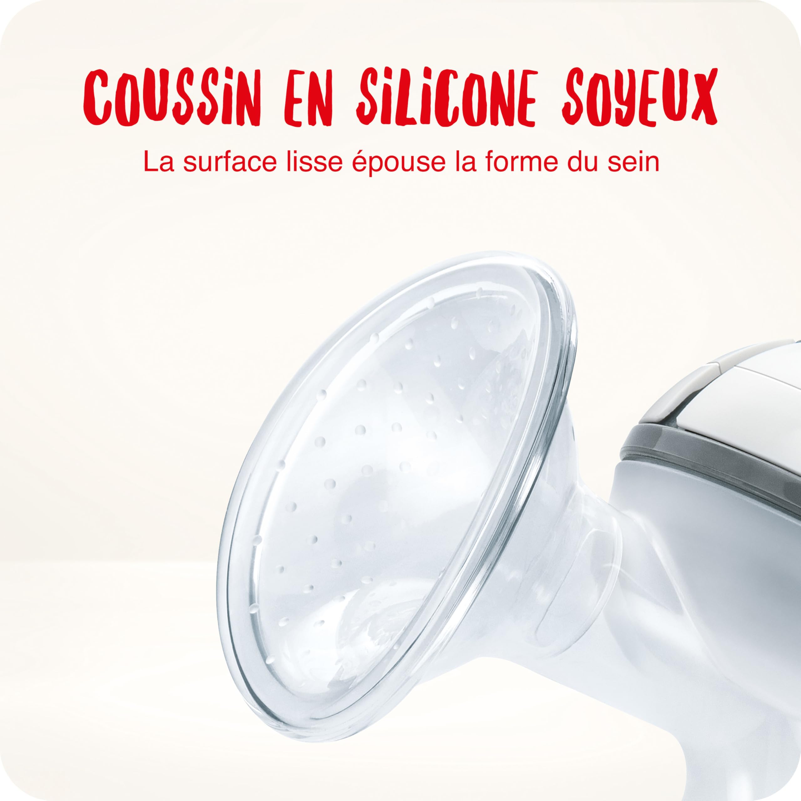 Kit tire-lait manuel NUK | Coussinet en silicone souple | Levier ergonomique | 2 biberons Perfect Match | 150 ml | 2 pads jetables haute performance NUK