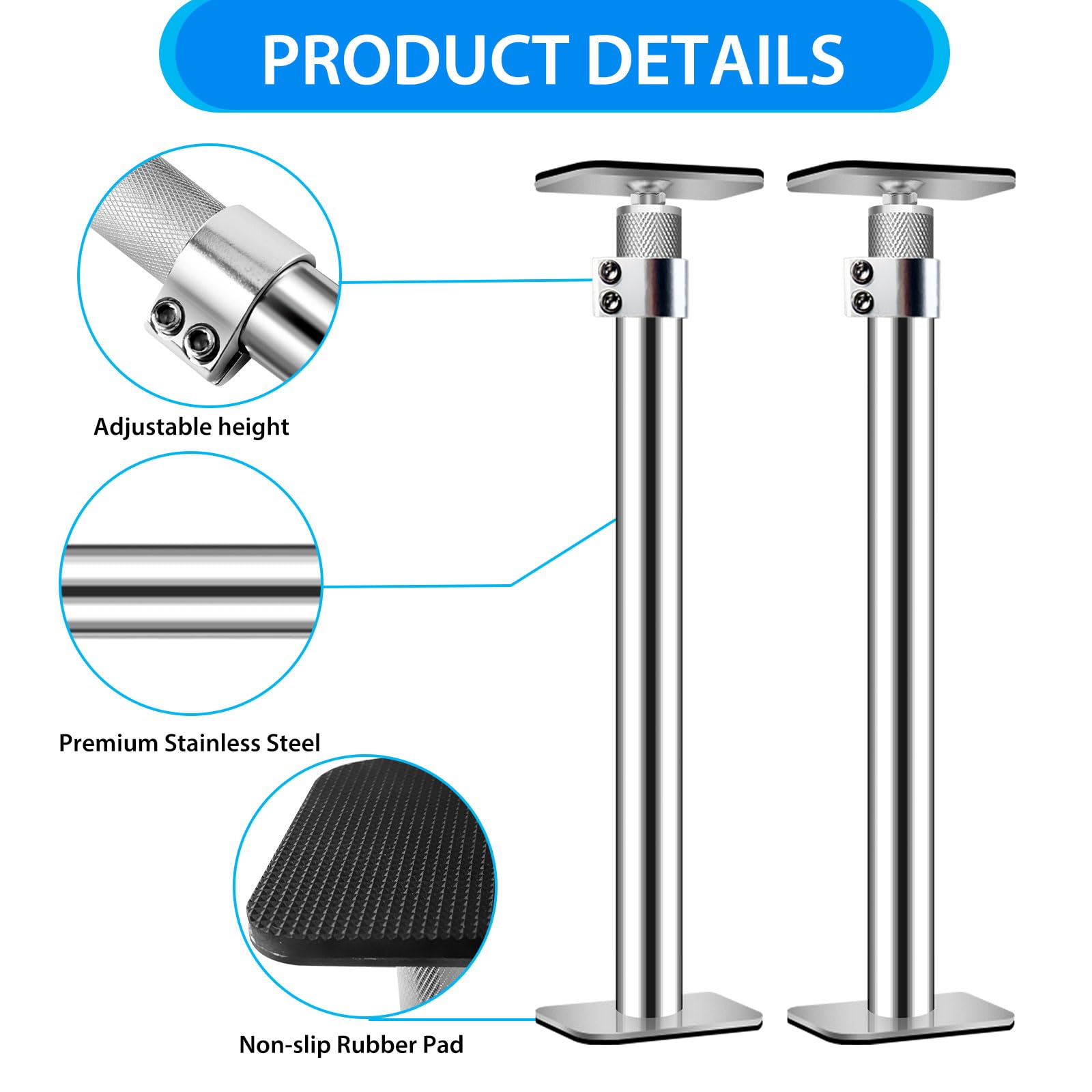Soportes de fregadero de cocina empotrados, kit de reparación de fregadero de montaje inferior, soporte de fregadero de montaje inferior, soportes de fregadero de cocina ajustables para soporte de