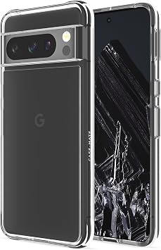 Case-Mate Google Pixel 8 Pro Case 6.7 inch, 2023 12 Feet Drop Protection Wireless Charging Signature Clear Smartphone Case for Google Pixel 8 Pro - Anti-Yellowing, Anti-Scratch, Shockproof