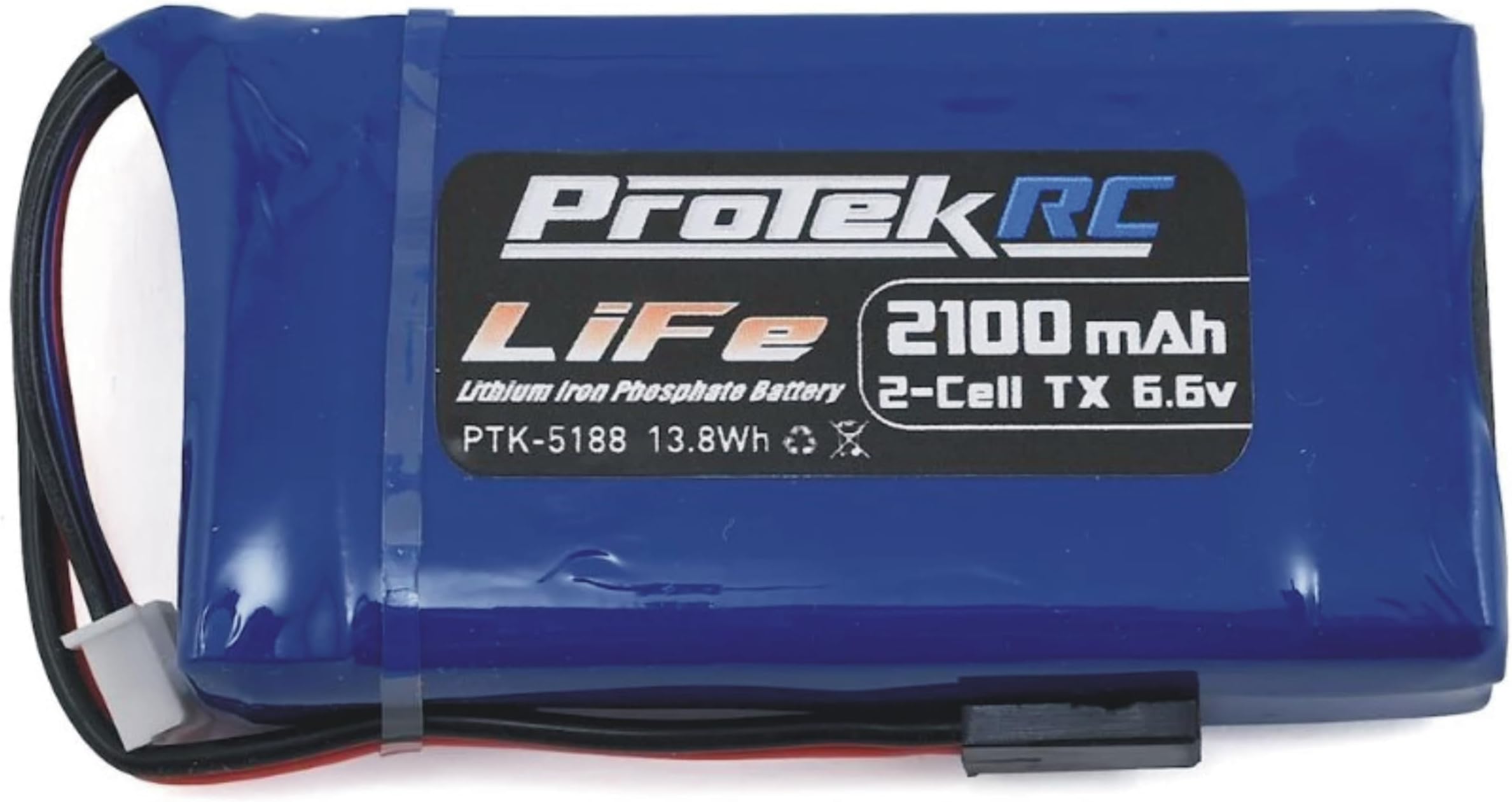 Pro-Tek RC Life Transmitter Battery Pack (6.6V/2100mAh) for Futaba (3PV/4PK/4PM/4PLS/4PX/4PV/7PX/7PXR/10PX/16SZ)