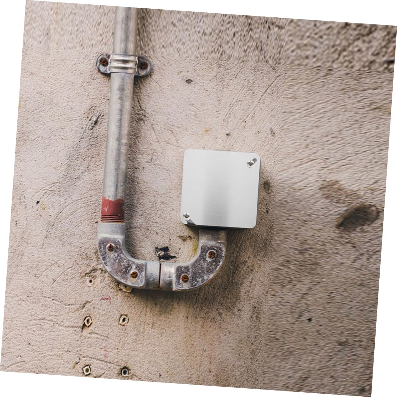 Quadratische Elektroverteilerkasten Abdeckung aus Edelstahl 8 Stück | Flache Metall Blindabdeckungen für 4-zoll Vierkant Gehäuse, Silber, Präzise Passform für Elektrische Kästen