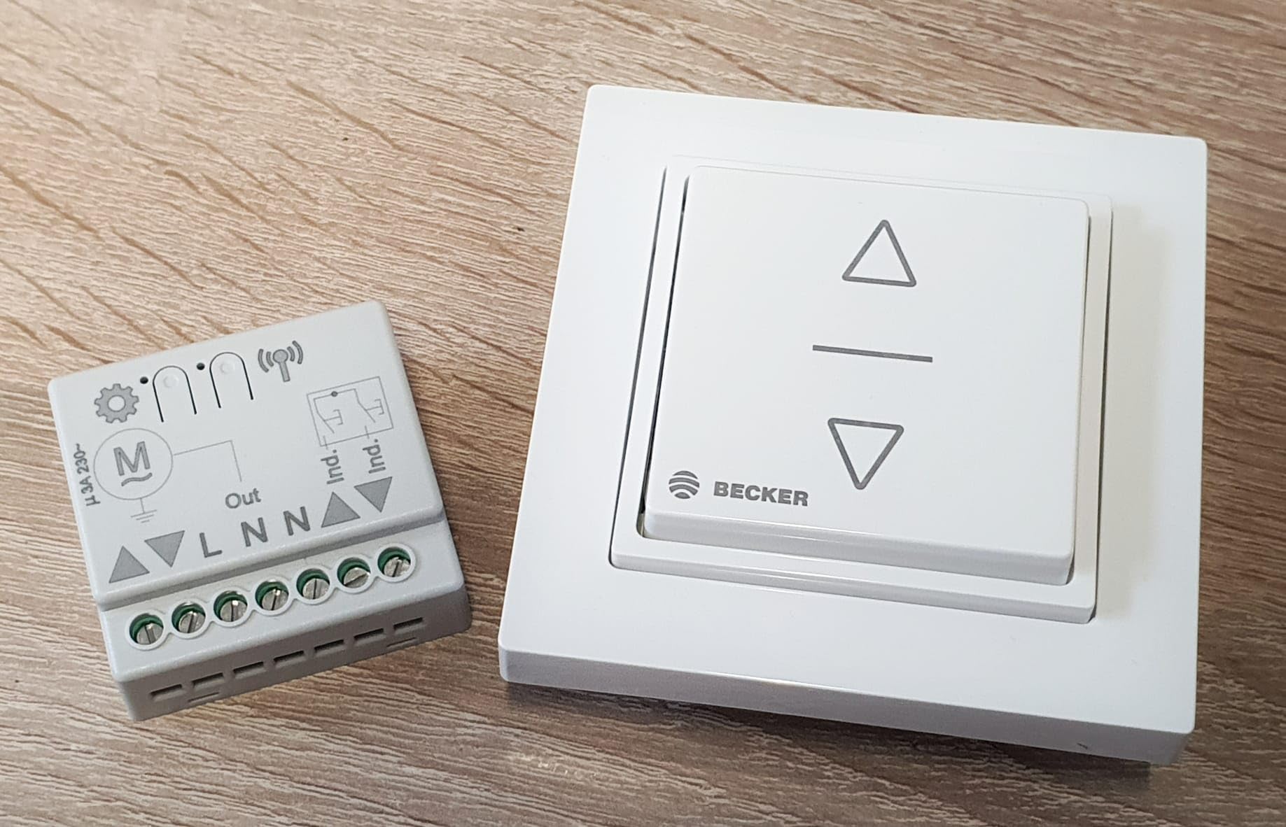 Becker VarioControl EC62P + VC420-DECT-Schalterset