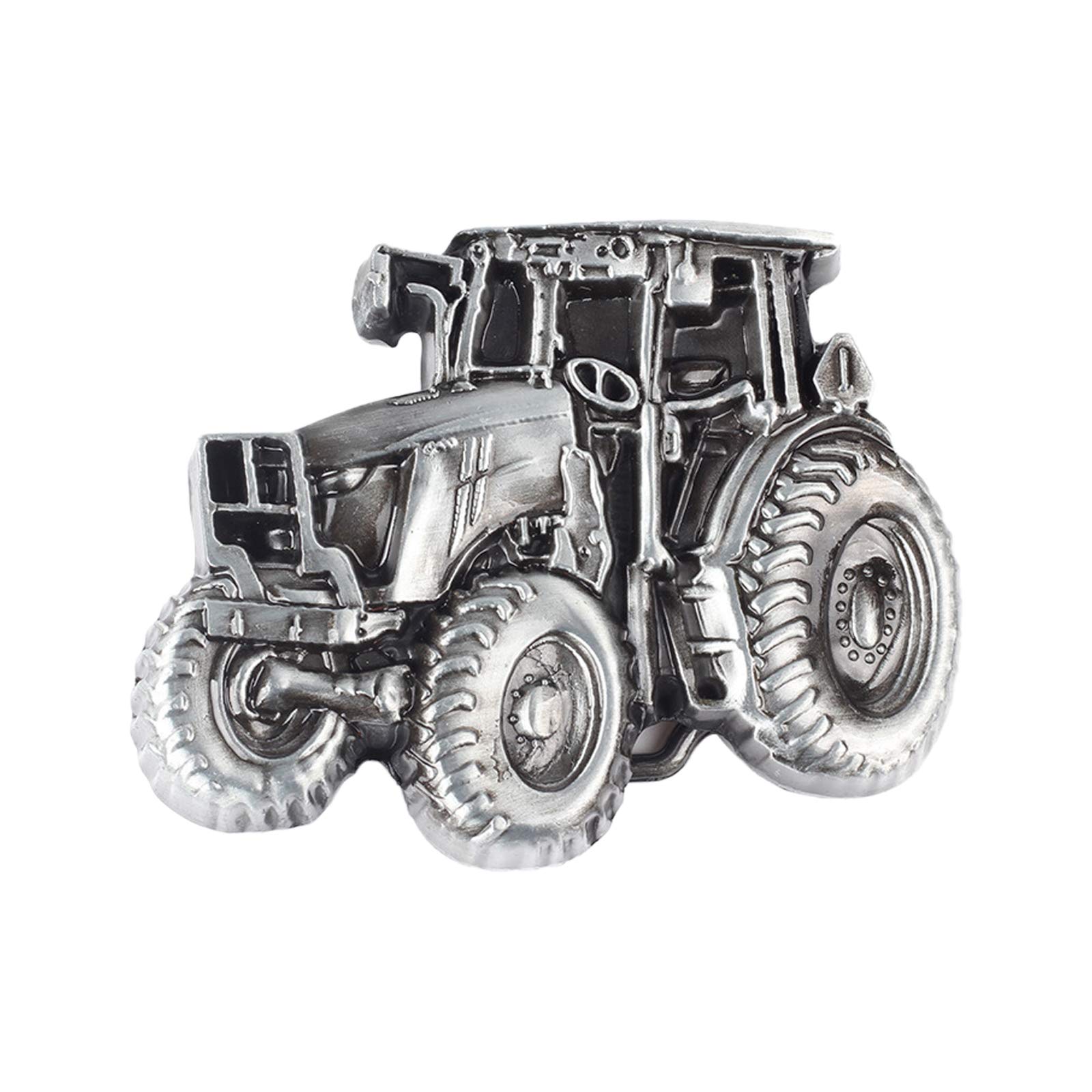 Moorfowl Men's Car Vintage Western Belt Buckle Metal Country Cowboy Belt Buckle For Wo, Tractor, Large