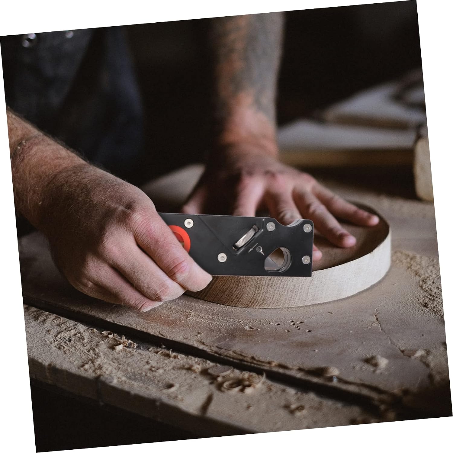 Chamfer Plane Manual Trimming Tool for Wood Deburring and Polishing