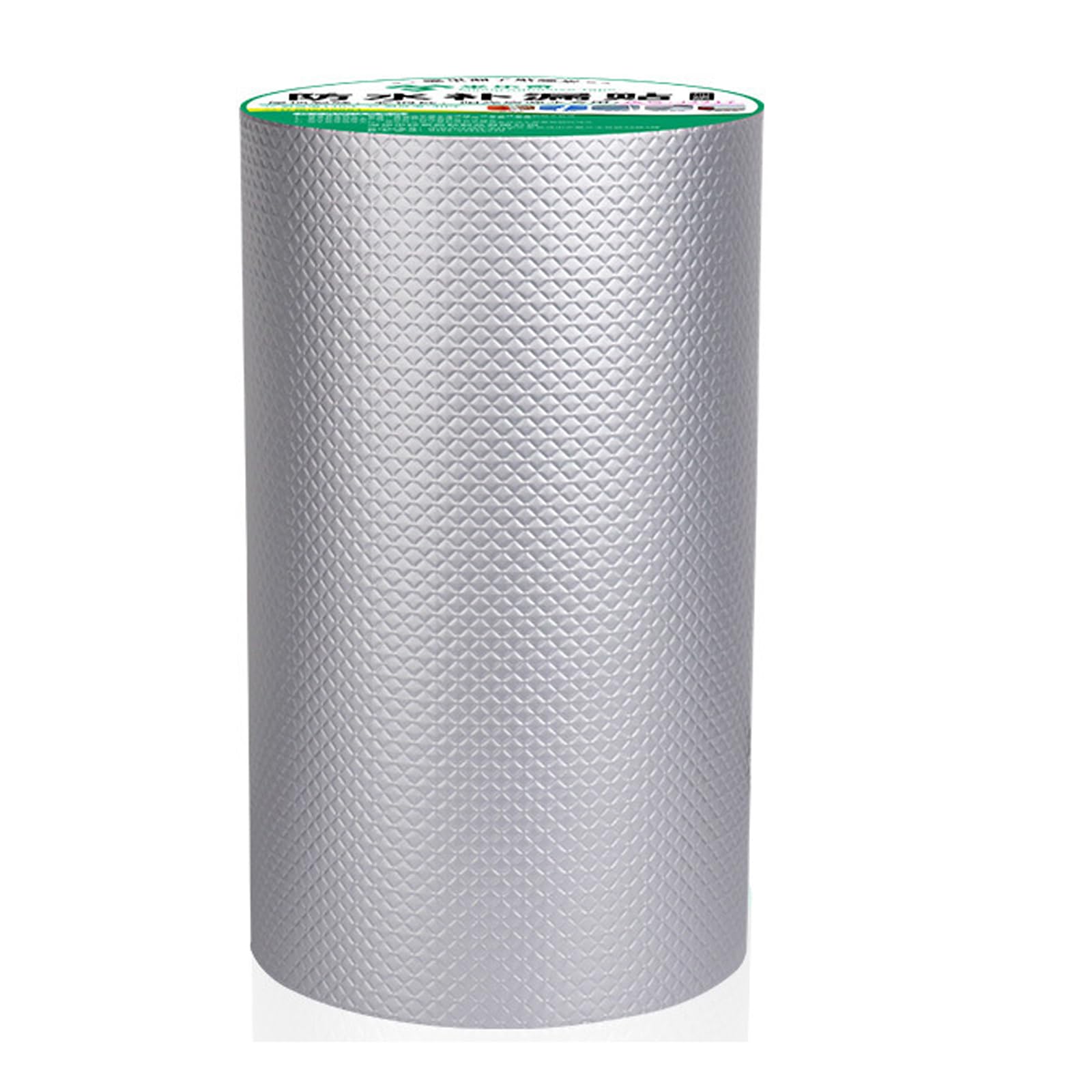 Cinta Impermeable- Cinta Impermeable de Caucho butilico y Aluminio Extra Fuerte Resistente al Desgaste Cinta para Reparación de Tuberías Grietas Goteras- Disponible en una Variedad de tamaños