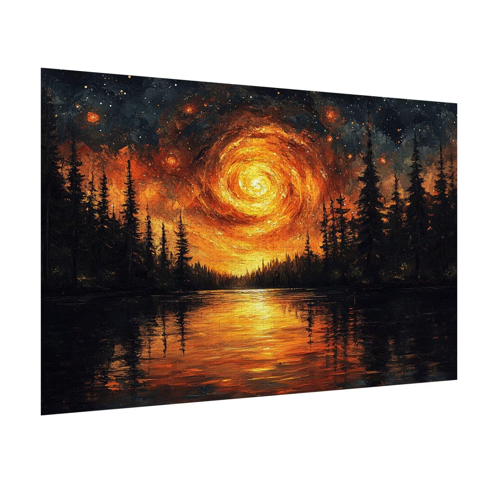 Puzzle 1500 Piezas Bosque Puzzle de Madera Desafiante, n-721
