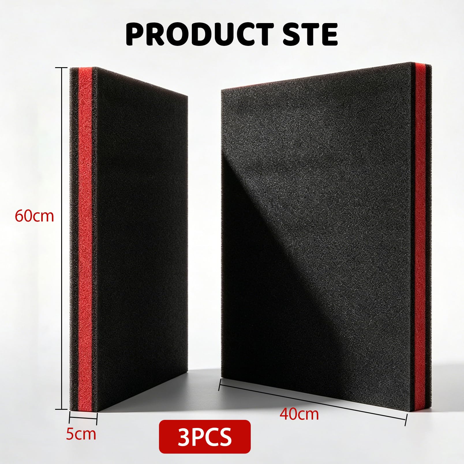 Kit 3 Plaques de Calage Découpables 60 x 40 x 5 cm pour Coffret Outils