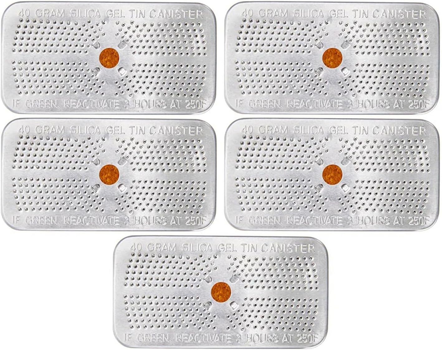 5 Pack Reusable Absorbing Packets Color Changing Desiccant For Home And Car