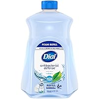 Vista 1 de Dial Complete Jabón de manos espumoso antibacteriano, agua de manantial, repuesto de 52 onzas líquidas