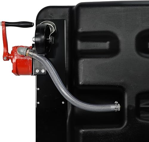 Miniatura 5 de Stark USA Contenedor de drenaje de aceite de perfil bajo de 17 galones con bomba y manguera, escurridor de coche, contenedor de drenaje de aceite