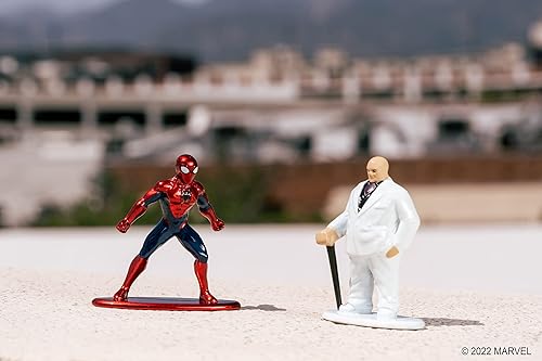 Miniatura 11 de Jada Toys Marvel Spider-Man - Paquete de 18 figuras fundidas a presión de la serie 8, juguetes para niños y adultos