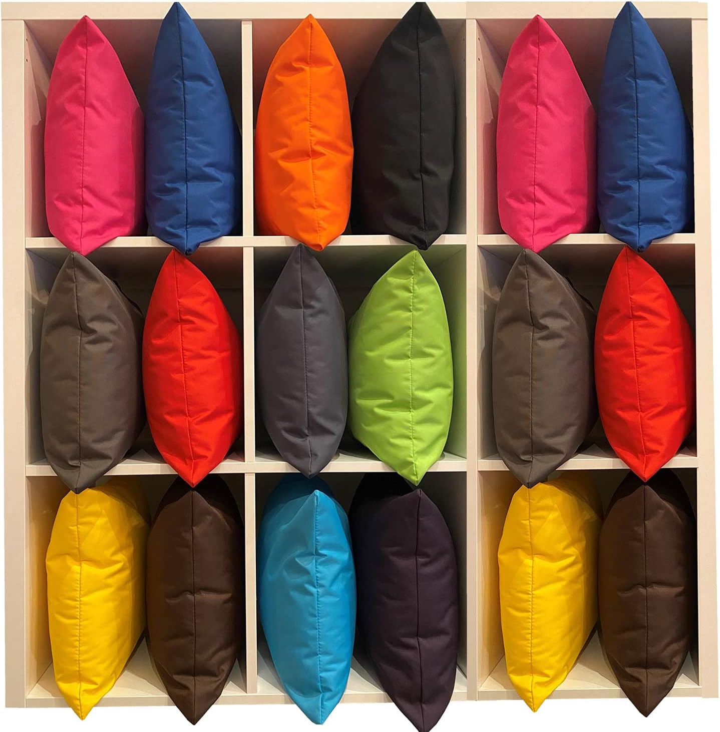 Beautiful Beanbags Set of 4 Garden Cushions Outdoor Cushions Water