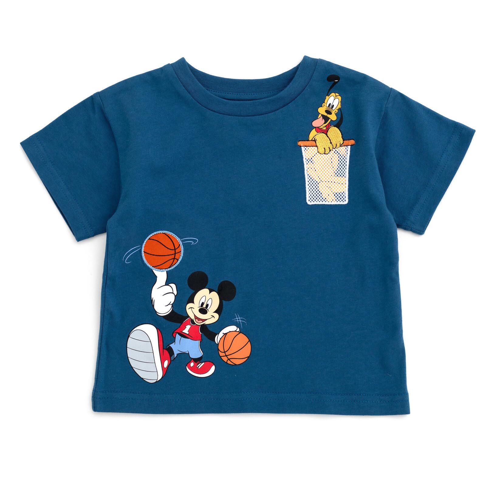 Disney Conjunto de camiseta y pantalón corto para bebés y niños, tallas de 0 a 3 meses