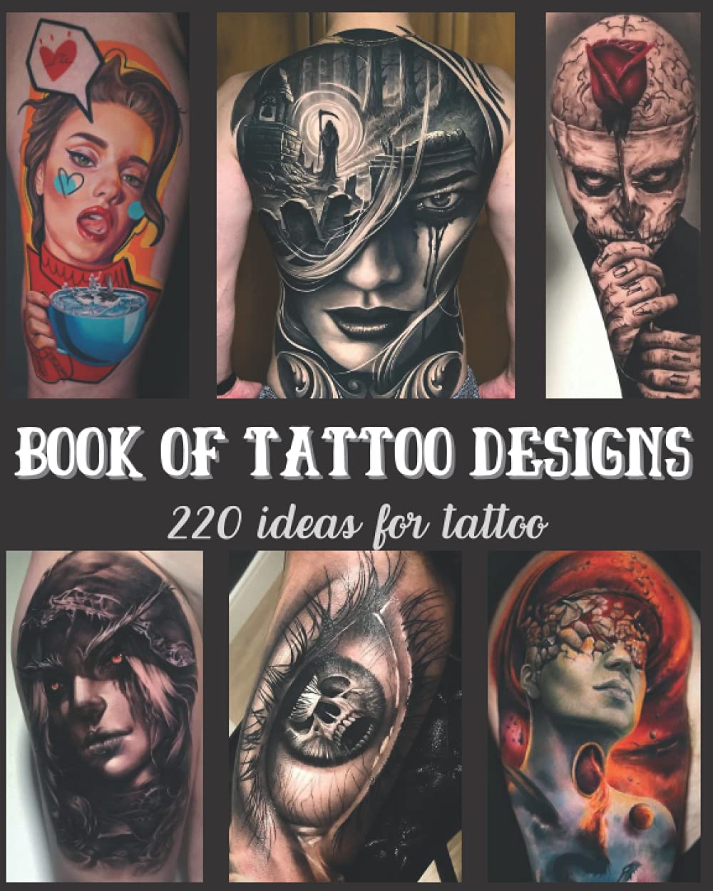 Amazon.com: Book Of Tattoo Designs: 220 Ideas For Tattoo | Different ...