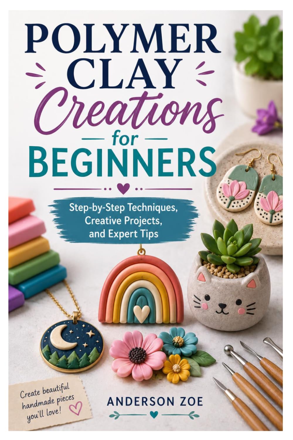 Polymer Clay Creations for Beginners: Step-by-Step Techniques, Creative Projects, and Expert Tips