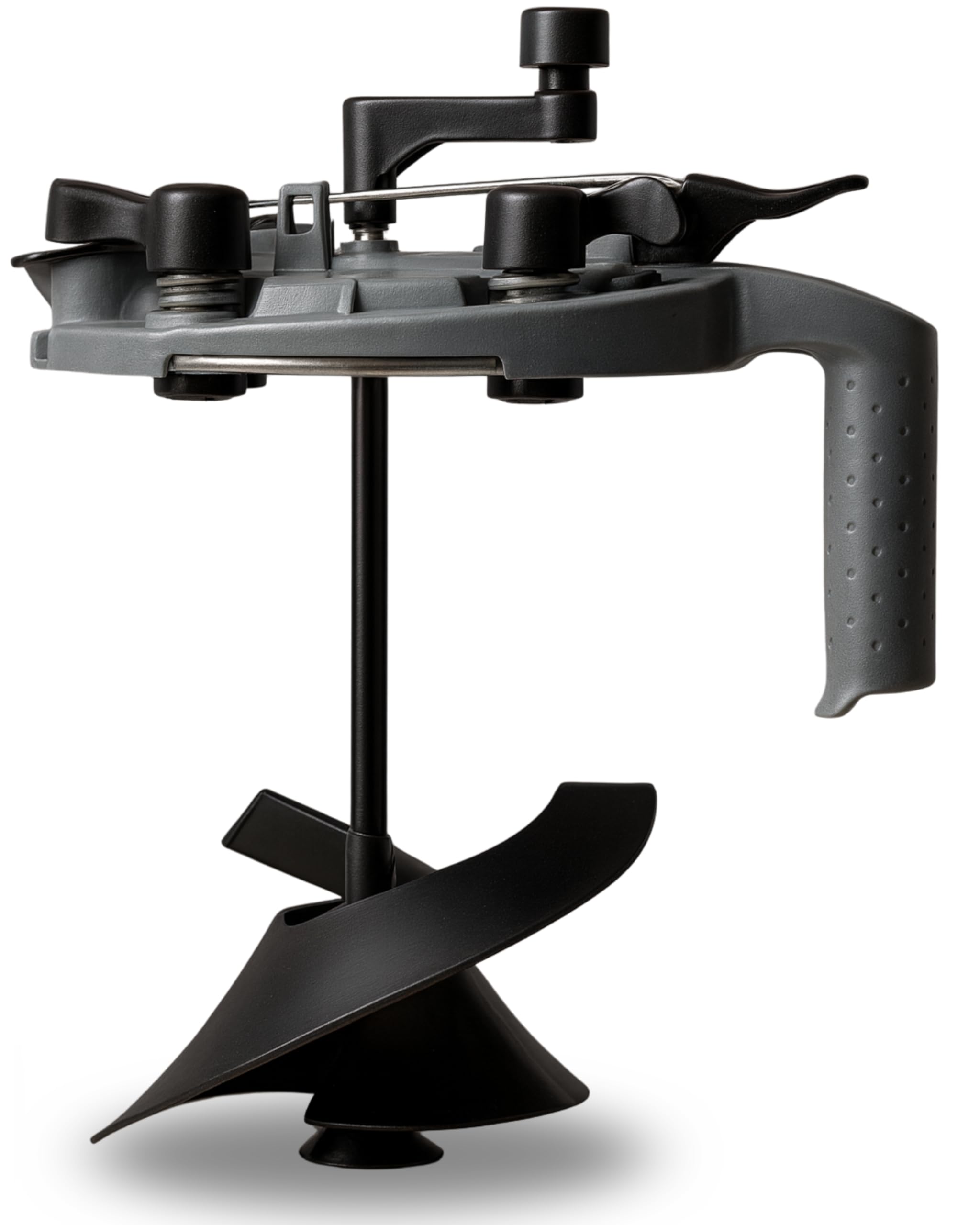 Mixing Mate Paint Lid – Gallon Size Paint Can Pour Spout – Easy, Mess-Free Mixing Mate Paint Can Lid – Pistol Grip Handle Paint Mixers to Stir, Pour, & Store – Simply Twist to Secure