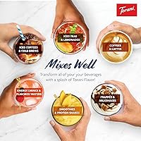 Vista 7 de Torani Paquetes variados de jarabe, favoritos de café sin azúcar, botella de 25.4 onzas líquidas (paquete de 4)