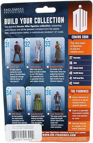 Miniatura 2 de Underground Toys Doctor Who Draconian Figura coleccionable de resina de 4 pulgadas