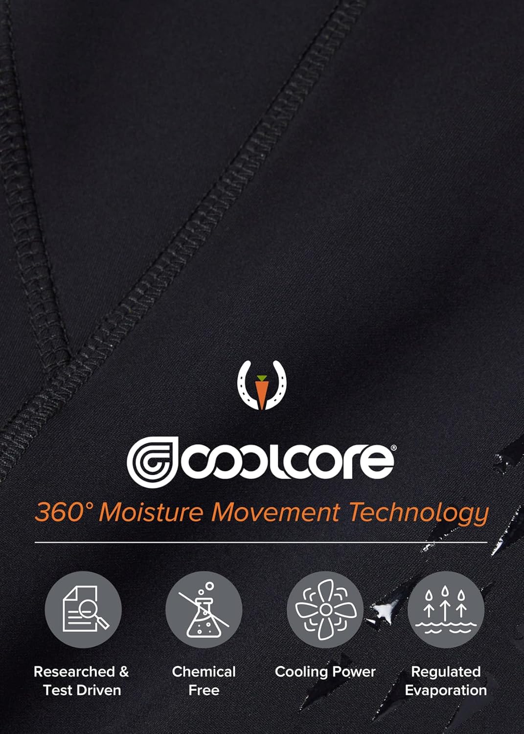 Kerrits Women's Coolcore Full Leg Grip Horse Riding Tights – Cooling Equestrian Leggings, Silicone Grip, Pockets - Image 5