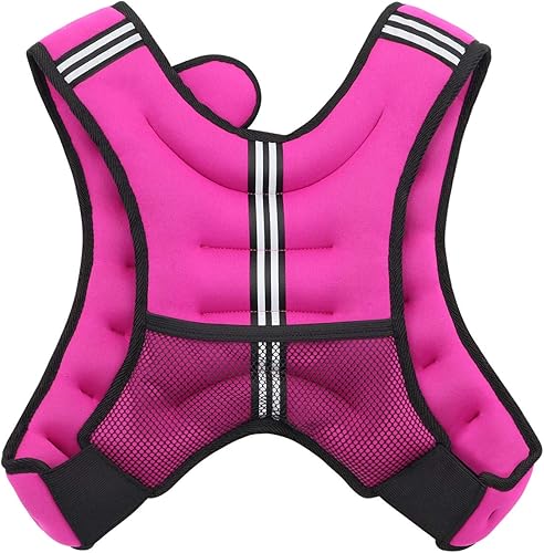 Miniatura 2 de VIVITORY Chaleco con peso, equipo de entrenamiento, chaleco de peso corporal de 11 libras18 libras para hombres, mujeres, entrenamiento de fuerza,