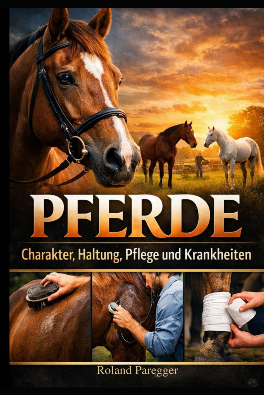 Pferde: Charakter, Haltung, Pflege und Krankheiten