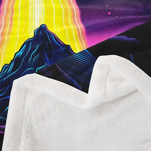 Miniatura 4 de Alien Spacecraft Throw Blanket,Universe Galaxy Bed Plush Blanket for Living Room Decor,Teens Starry Sky Couch Bed Sofa Soft Cozy Kids Adults Teen