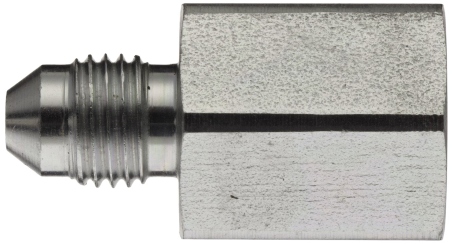 Eaton Aeroquip 2022-4-4S Female Connector, Male 37 Degree JIC, Female Pipe Thread, JIC 37 Degree & NPT End Types, Carbon Steel, 1/4 JIC(m) x 1/4 NPT(f) End Size, 1/4