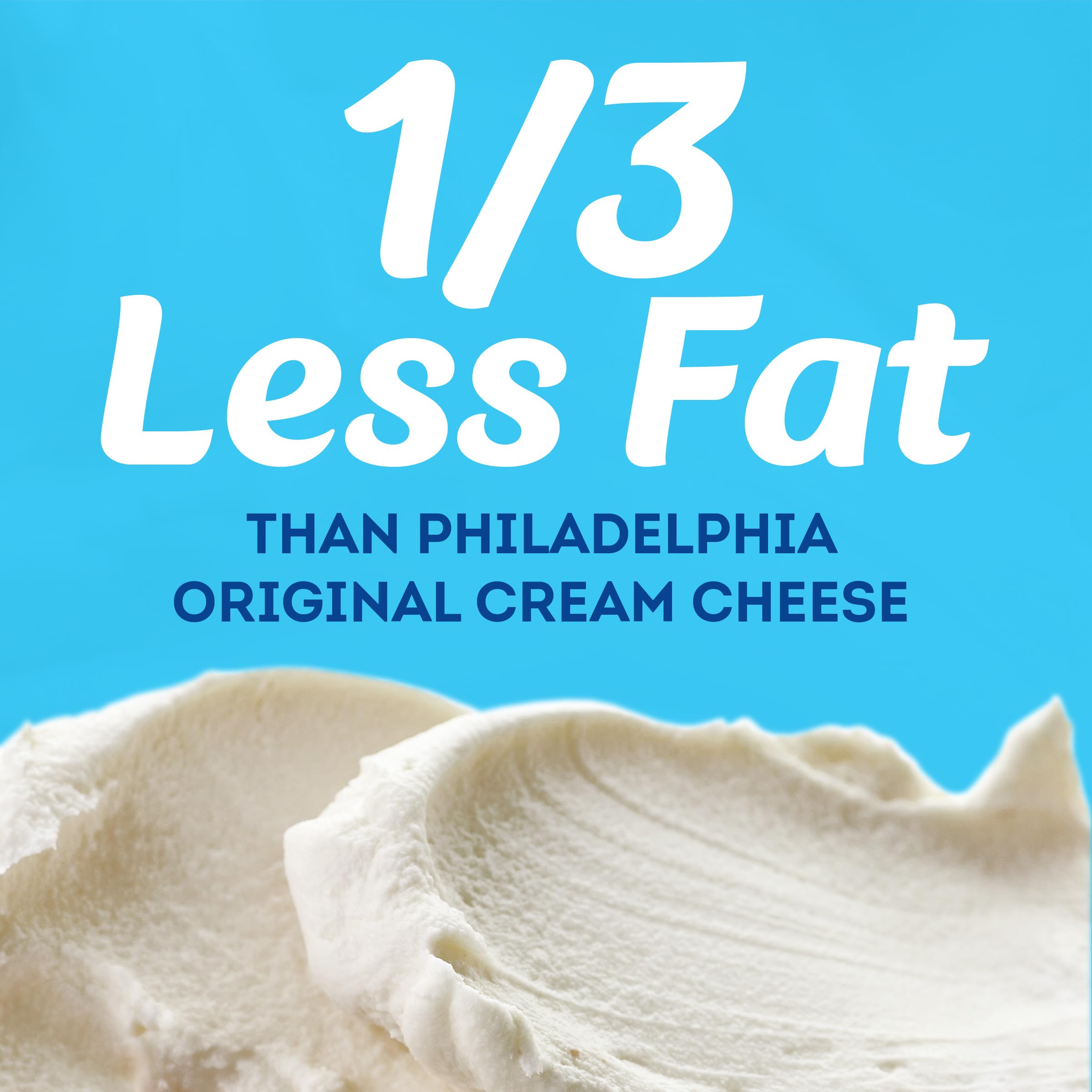 Amazon.com: Philadelphia Reduced Fat Cream Cheese, 8 oz Brick