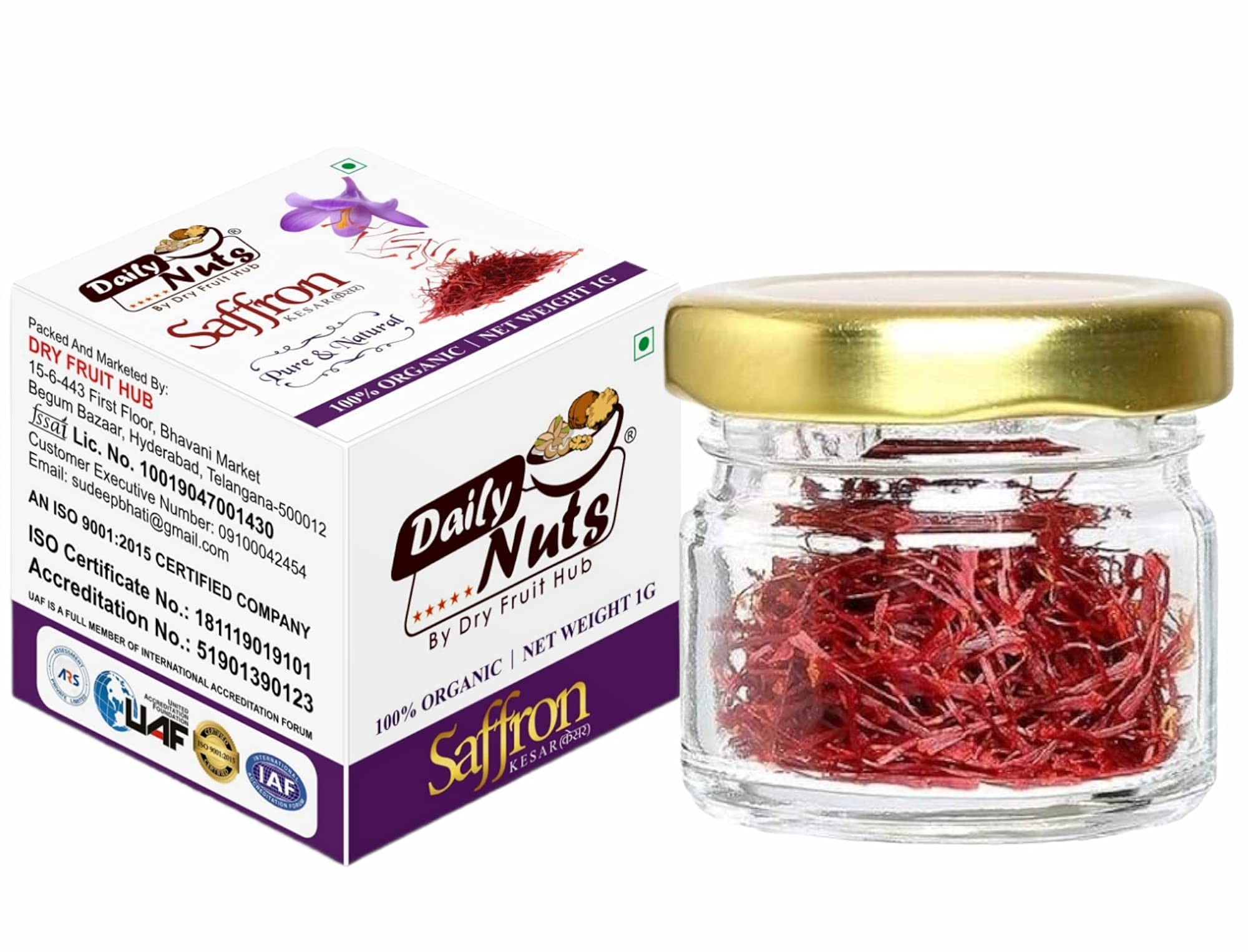 See full amazon price history chart for Dry Fruit Hub Saffron Original Kashmiri Kesar 1gm Daily Nuts Kesher | Keshar Kashmir Zafran | kisar | kungumapoo Original For Pregnant Women | Pooja | Tilak | Biryani Dry Fruit Hub Saffron Original Kashmiri Kesar 1gm Daily Nuts Kesher | Keshar Kashmir Zafran | kisar | kungumapoo Original For Pregnant Women | Pooja | Tilak | Biryani (B09813ZM96) Amazon Price History, Amazon Price Tracker