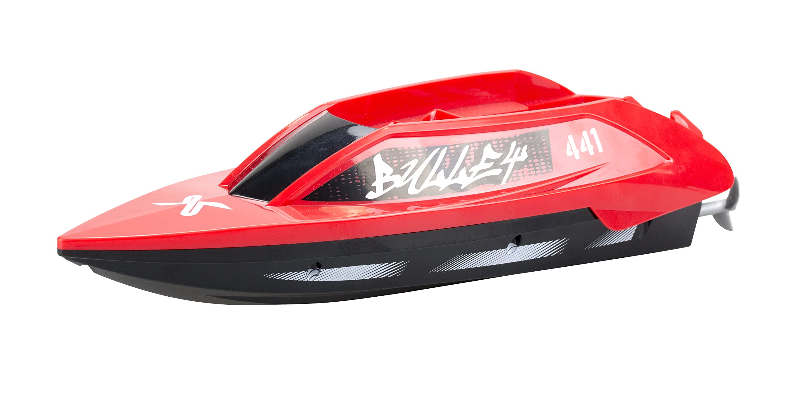 Exost Barco Teledirigido, Rocketwave 2.4 GHz, Doble turbina, Batería Recargable, Juguete Infantil, A Partir de 5 años