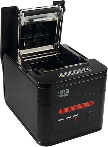 Miniatura 8 de Adesso NuPrint 210-2" Impresora térmica de recibos, color negro