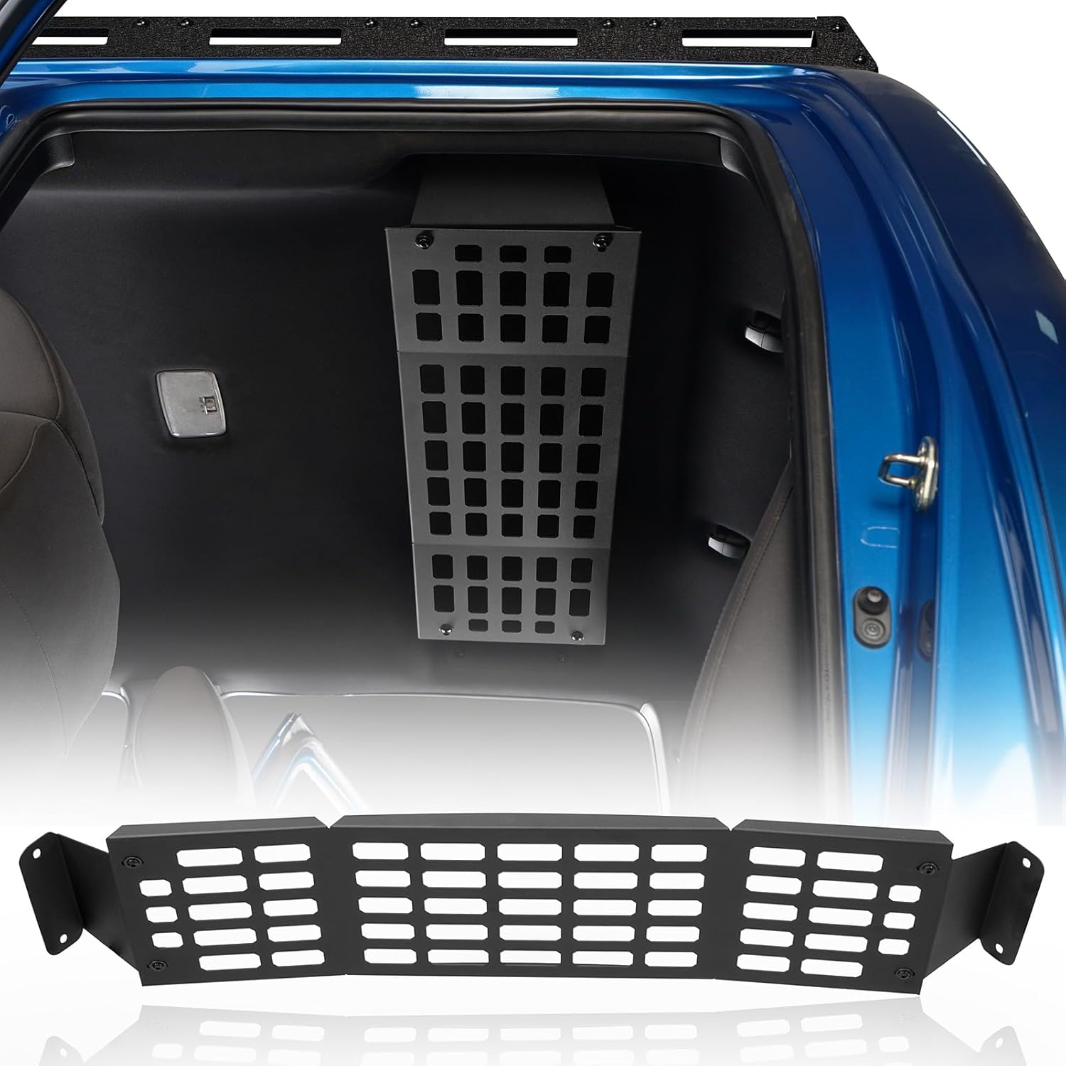 Amazon.com: Hooke Road Tacoma Rear Overhead MOLLE Panel Cargo Rack ...