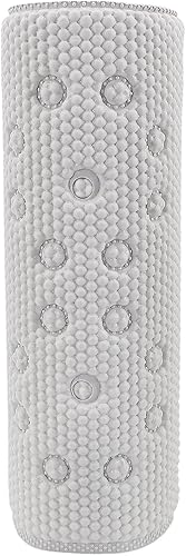 Miniatura 5 de Splash Home Deluxe Softee - Tapete para bañera antideslizante, extra largo con 58 ventosas y orificios de drenaje, 36 pulgadas de largo x 17