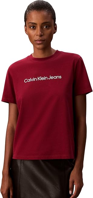 Calvin Klein Camiseta Manga Corta Mujer