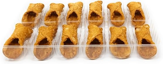 Mini Cannoli Shells - Light and Flaky - 24 Shells - Frank and Sal Bakery - 3 Inch