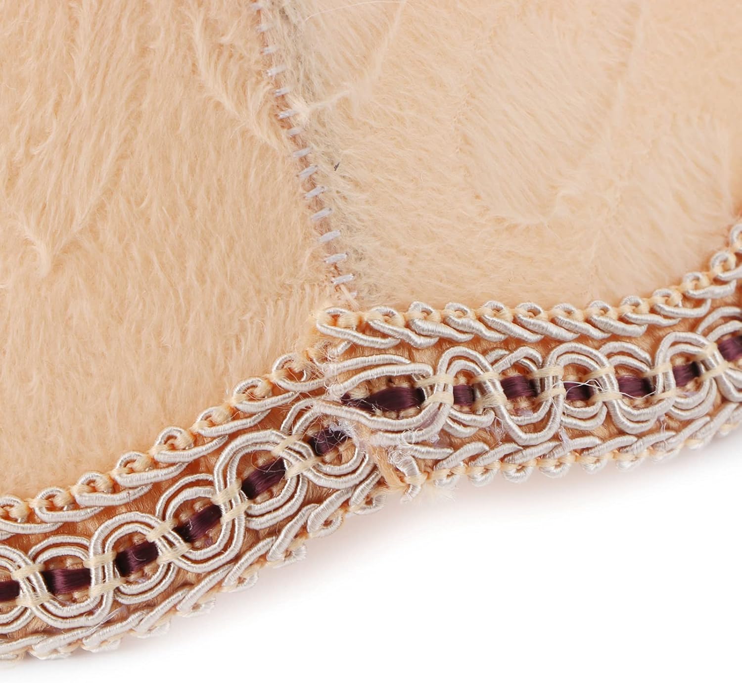 Chandelier Lamp Shade, Clip On Fabric Drum Lampshade with Modern European Style for Table Wall Lamp, Gold Filigree Pattern Small Light Shade E14 Bulb for Bedroom Living Room Decoration