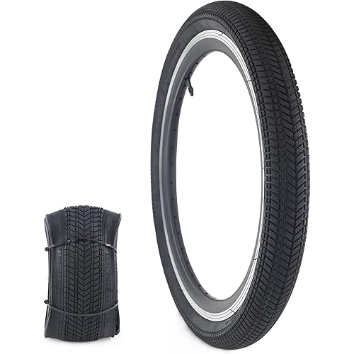 20 Inch Bicycle Tire 20 * 2.125,Bike Tyre for BMX, MTB Mountain Bike,Child Kid Bike,Tricycle,Crusier Bicycle, Multi Colors