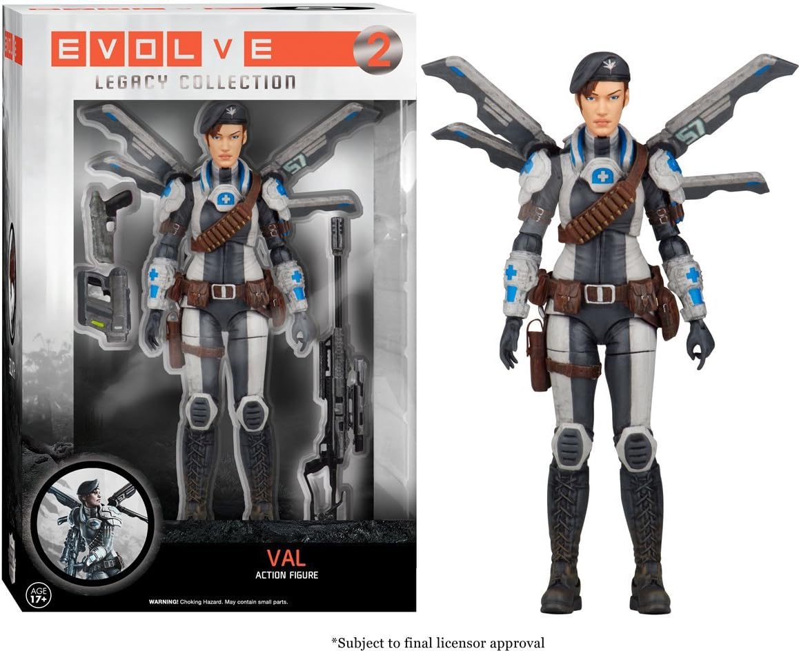 Val: Fun ko Legacy Collection Action Figure Bundle with 1 Compatible Theme Trading Card (52942)