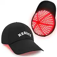 Red Light Therapy for Hair Growth,528 Total Light Emitters,Full-Scalp Coverage,Laser Hair Growth Cap for Men & Women,Black