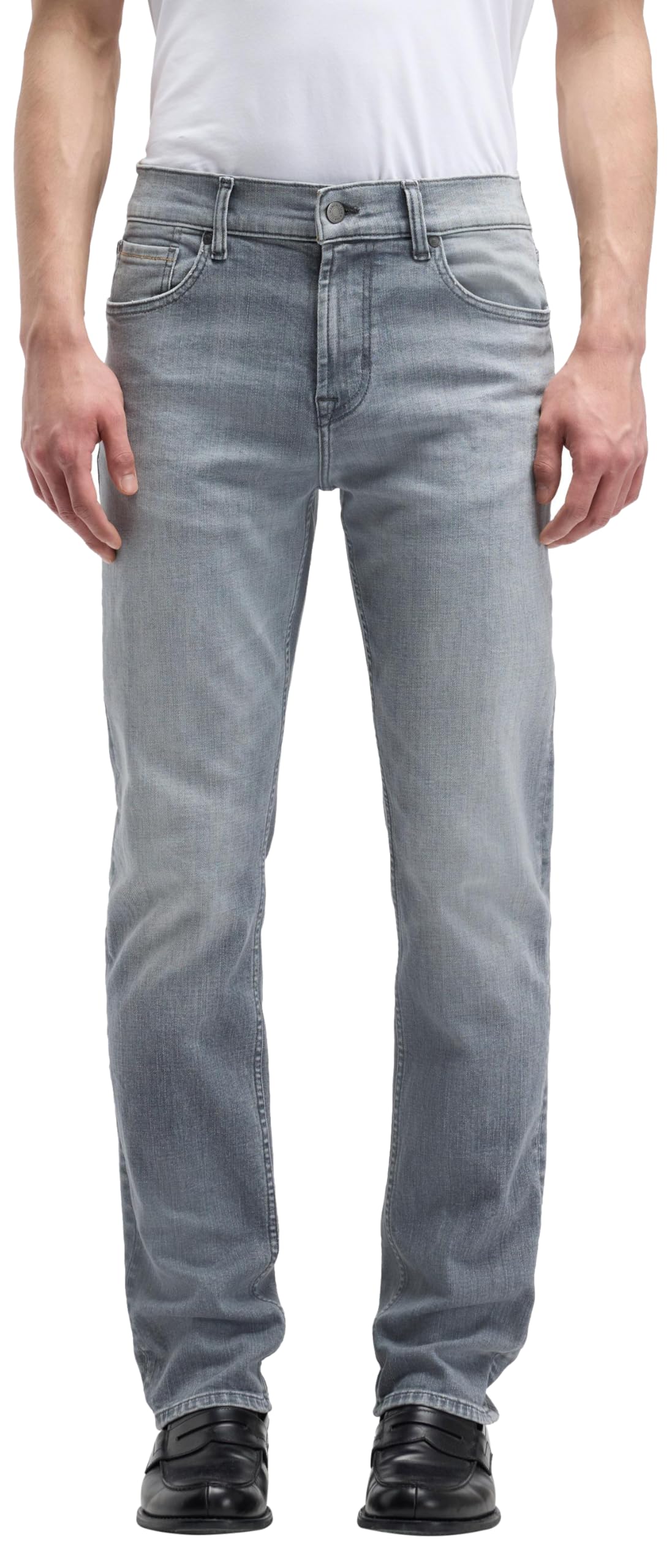 7 For All Mankind Men's Slimmy Urban Jeans, Grey, 28 W