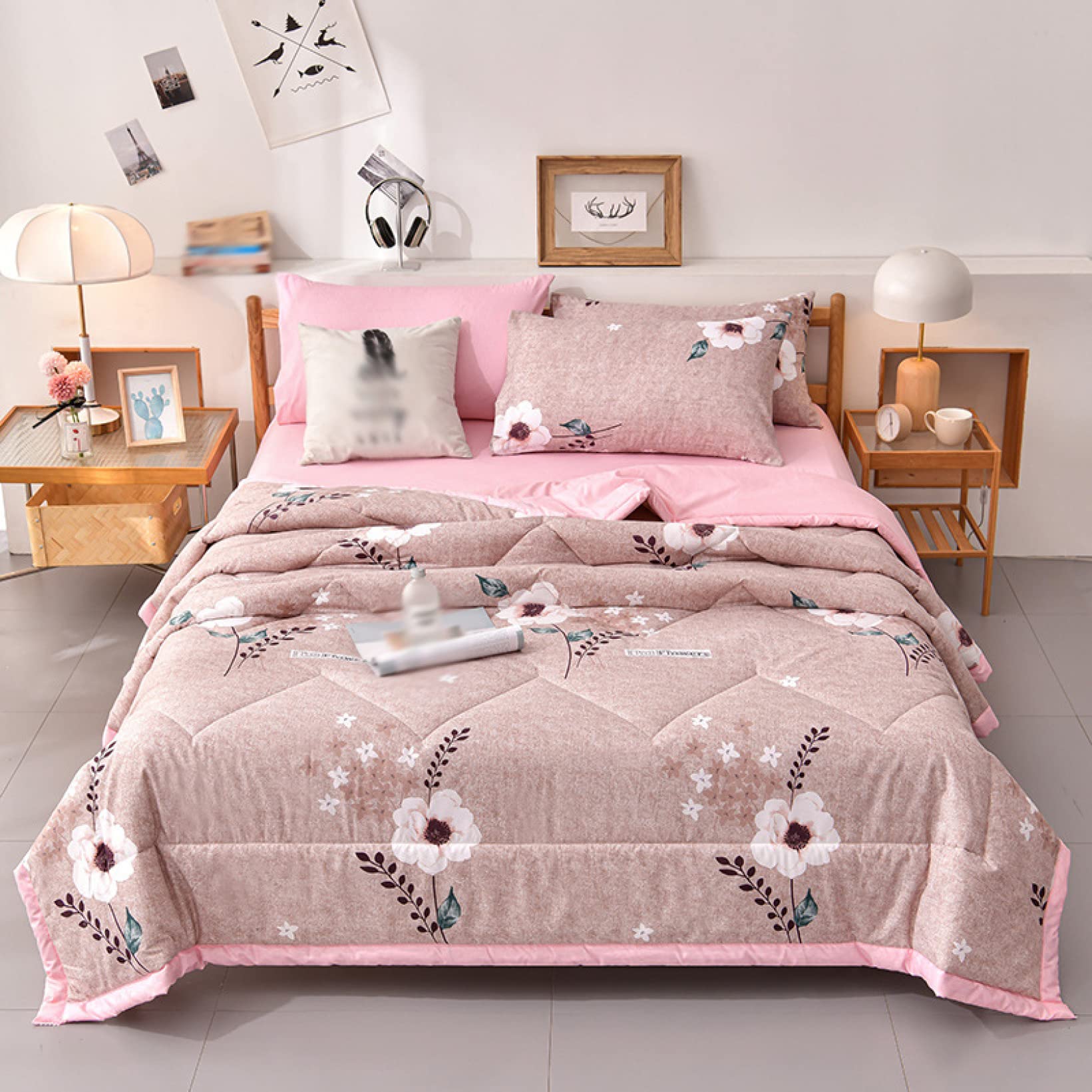 Amazon｜両面使える 肌掛け布団 冷感 ブランケット 180*200cm シングル