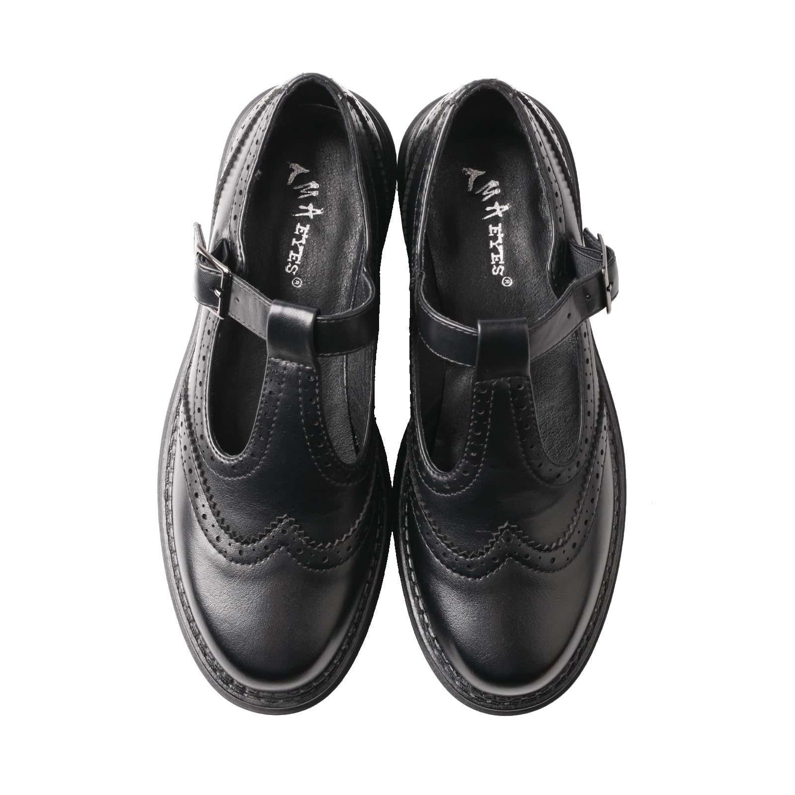 TMA EYES Klassische Bequeme Loafer für Damen, formelle Schuhe， Mary Jane Flache Schuhe