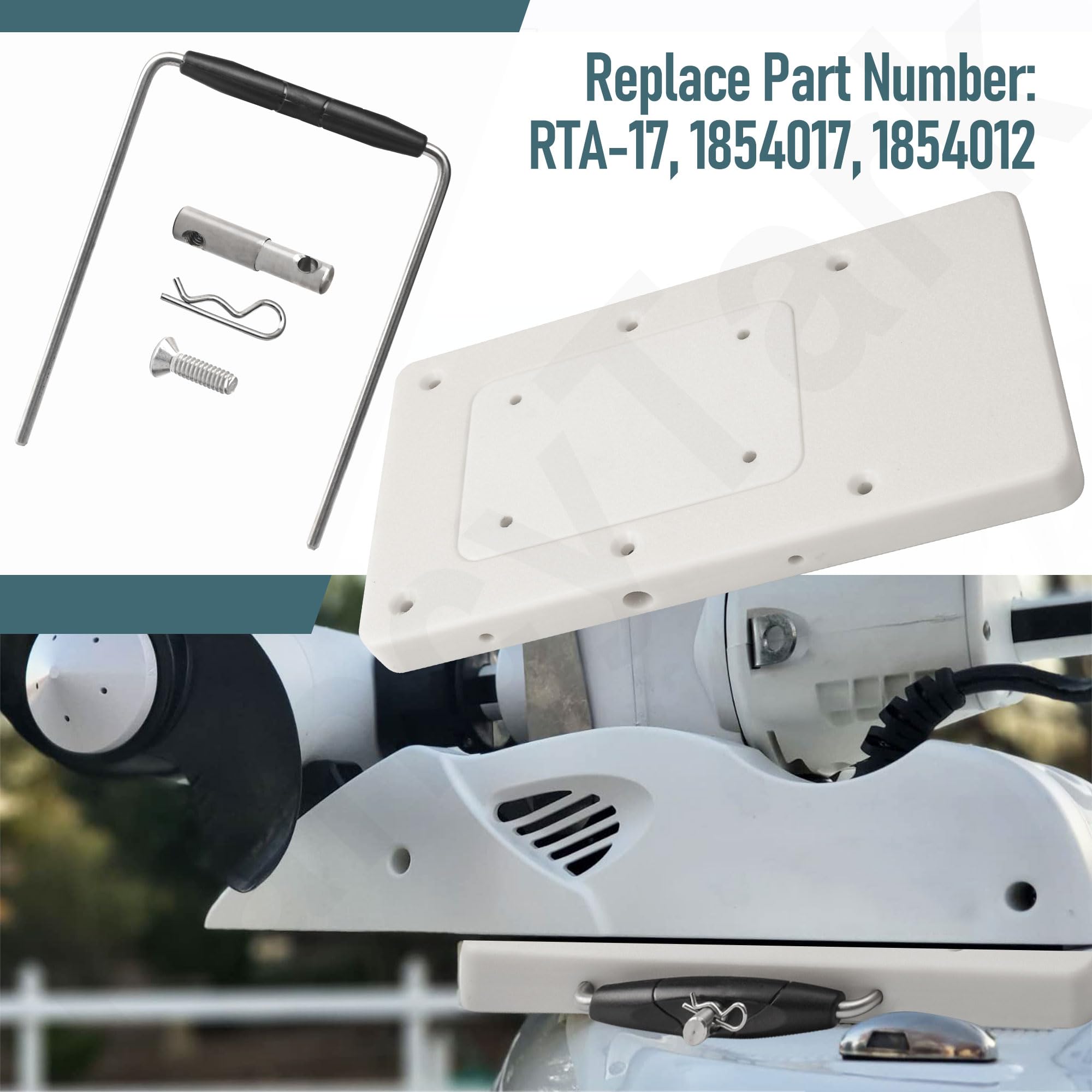 Für Minn Kota 1854021 MKA-21 Schnellspann-Halterun Produktbild-Vorschau 4